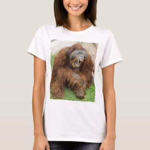Camiseta Orangután de risa