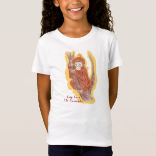 Camiseta Orangután en el bosque