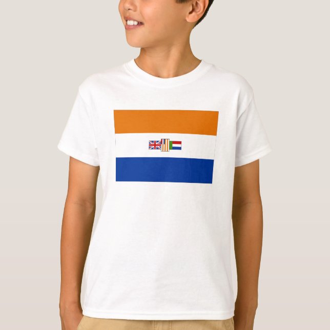 Camiseta Oranje Blanje Blou (Anverso)