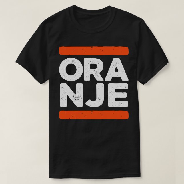 Camiseta Oranje Países Bajos (Diseño del anverso)