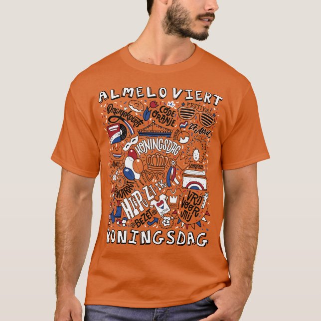 Camiseta Oranjekoorts Almelo - Oranje (Anverso)
