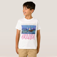 Oranjestad Aruba, veleros #2, botes de niño