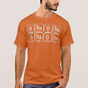 Camiseta Oraora Anime Japonés Química Ciencia Camisas Peri