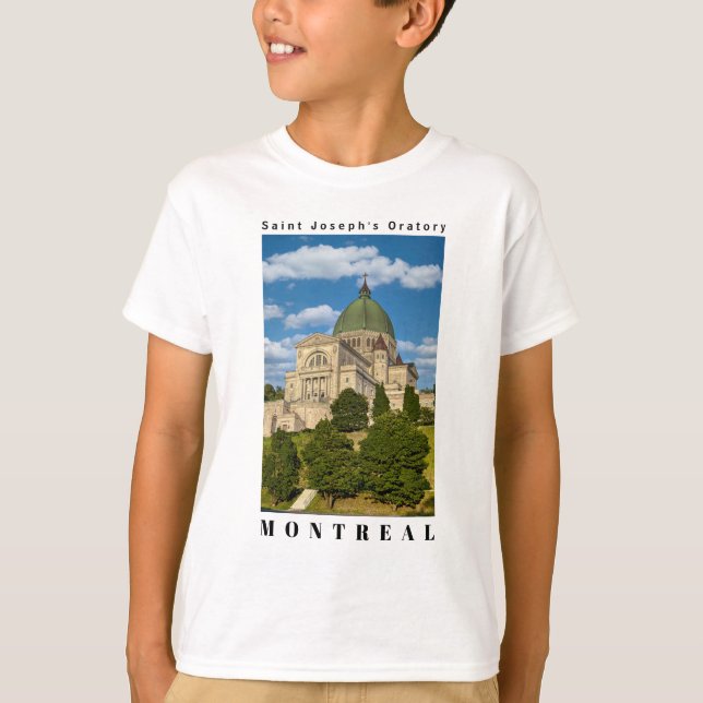 Camiseta Oratorio de San José, Montreal (Anverso)