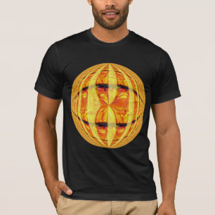 Camiseta Orb Gold Round American