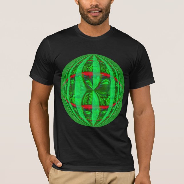 Camiseta Orb Green Round American (Anverso)