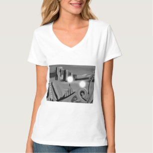 Camiseta Orbes espirituales de paz mundial trendy elegante