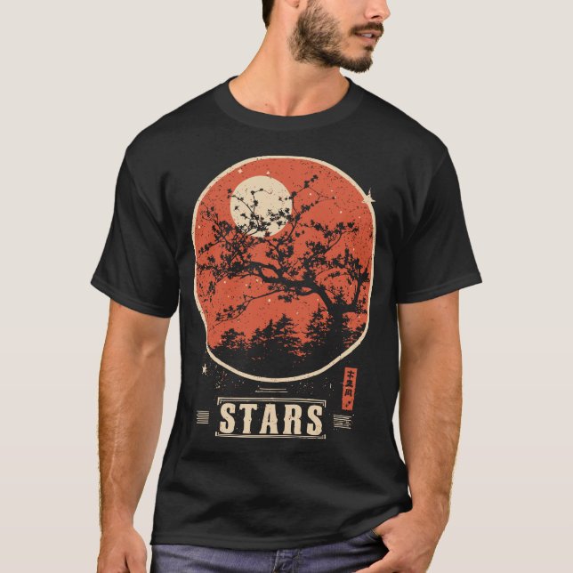 Camiseta Orbit Still: Silencio entre estrellas (Anverso)