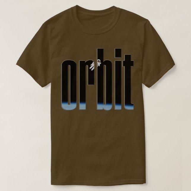 Camiseta órbita (Diseño del anverso)
