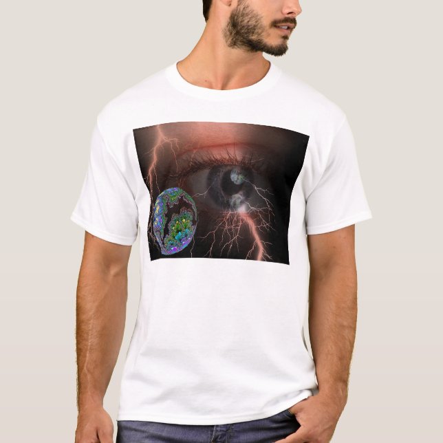 Camiseta Órbita peligrosa (Anverso)