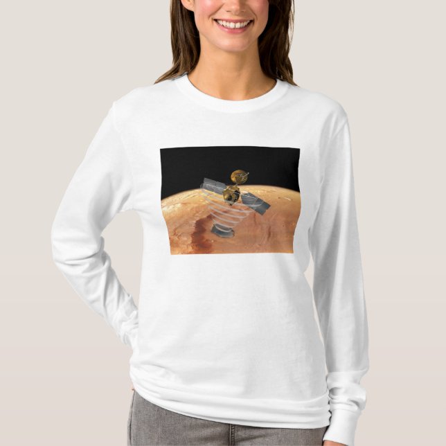 Camiseta Orbitador de reconocimiento de Marte (Anverso)