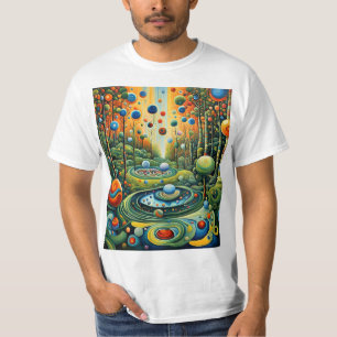 Camiseta Orbs en follaje 1