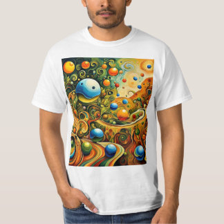 Camiseta Orbs en follaje 10