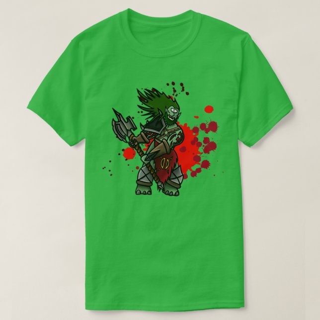 Camiseta Orc Ax Warrior (Diseño del anverso)