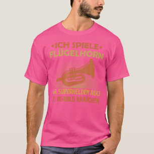 Camiseta Orc de instrumentos musicales de trompeta de flúge