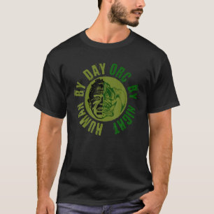 Camiseta Orc por día por noche - MMORPG Gear