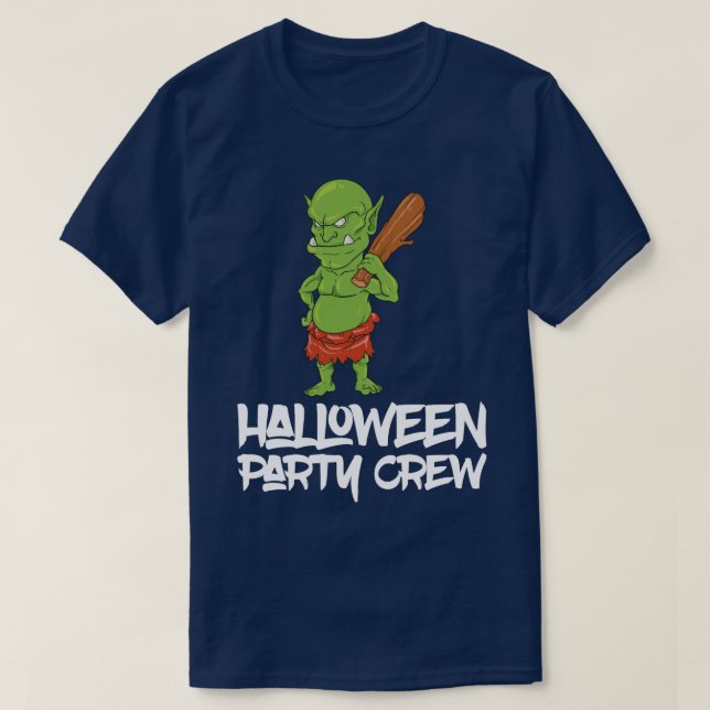 Camiseta Orc Troll Halloween Matanza (Diseño del anverso)