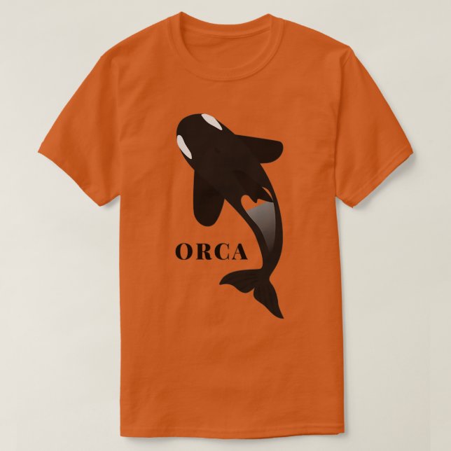 Camiseta orca 23 (Diseño del anverso)