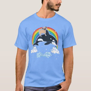 Camiseta Orca Asesina Ballena Marina Mammal Perro Perro Fun