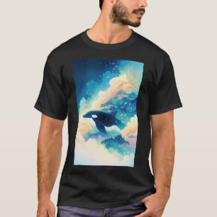 Camiseta Orca bailando en las olas