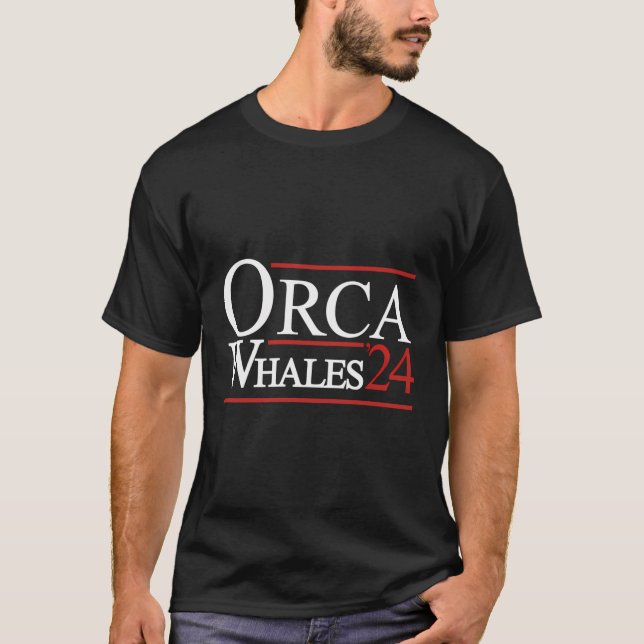Camiseta Orca Ballenas 24 orcas de yate progresista sociali (Anverso)