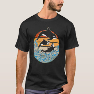 Camiseta Orca de ballena asesina de animales de mar de époc