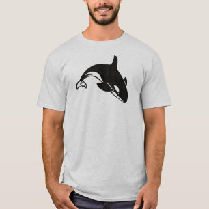 Camiseta Orca de la orca de la natación