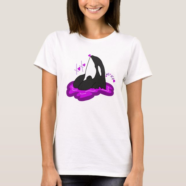 Camiseta Orca Día de San Valentín (Anverso)