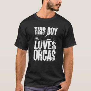 Camiseta Orca Este Niño Ama A Las Ballenas Orcas