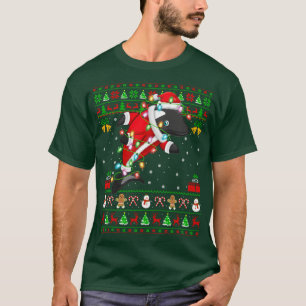 Camiseta Orca Fish Lover Xmas coincidiendo con Santa Ugly O