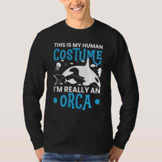Camiseta Orca Gráfico Para Mujeres Hombres Niños Ballena Su