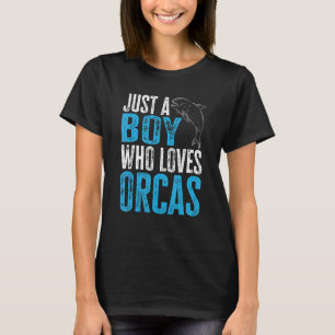 Camiseta Orca Gráfico para niños hombres ballena 1