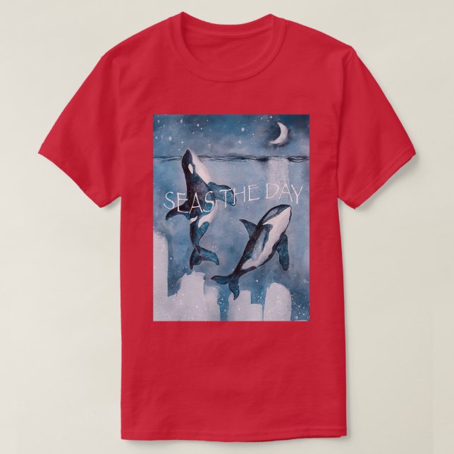 Camiseta Orca Killer Whale: el día (Diseño del anverso)