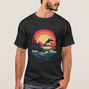 Camiseta Orca Killer Whale Men Mujeres Chicas Orca Graphi