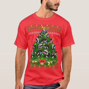 Camiseta Orca Lover Xmas enciende el feo Árbol de Navidad O