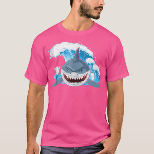 Camiseta Orca Plush Tiburón Tee Tiburón Mujeres Tiburón Boc