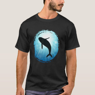 Camiseta Orca Sombra Buceo Océano Freediing Mar Apnea Dive