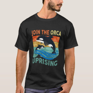 Camiseta Orca Uprising Únete al Levantamiento de Orcas 2023