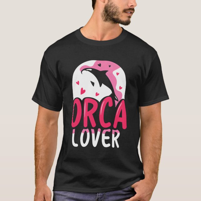 Camiseta Orca Whale Orcas Sea Protect (Anverso)