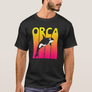 Camiseta Orca Whale Retro Costume