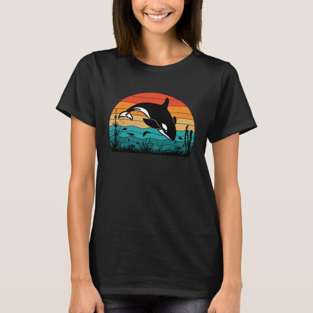 Camiseta Orca World  Whale Watching  1 (Anverso)