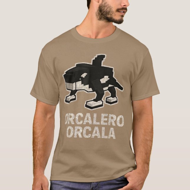 Camiseta Orcalero Orcala Funny Italian Brainrot Gaming Meme (Anverso)