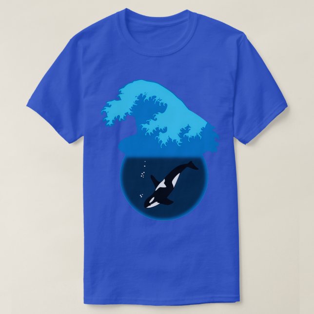 Camiseta Orcas de amor 2 (Diseño del anverso)