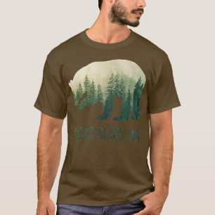 Camiseta Orcas Island Bear PNW Washington Pacific Northwest