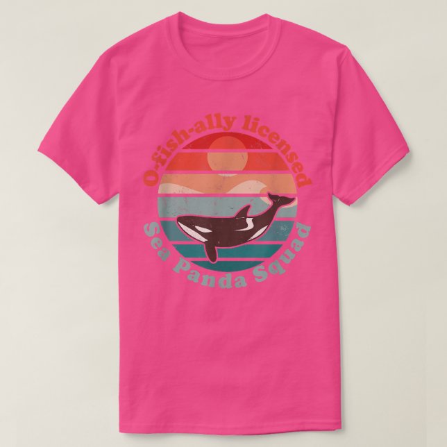 Camiseta Orcas Marine Biólogo O-Fish-Ally con licencia Sea  (Diseño del anverso)