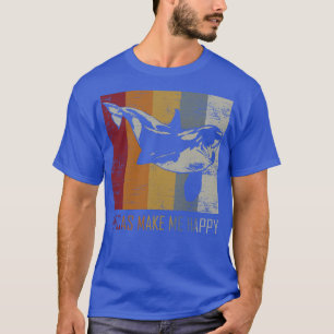 Camiseta Orcas me hacen feliz animal orca asesino pullo de 