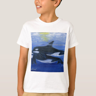 Camiseta Orcas que nadan