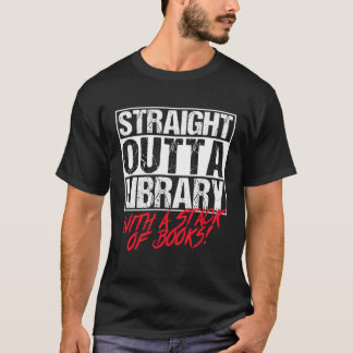 Camiseta Orcas Straight Outta Library Book