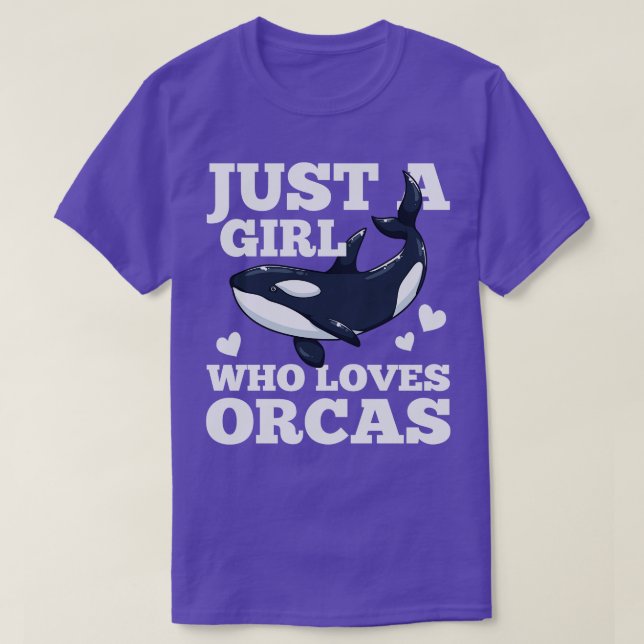 Camiseta Orcas Whale Orca Lover (Diseño del anverso)