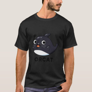 Camiseta Orcat Funny Cat Whale Pun